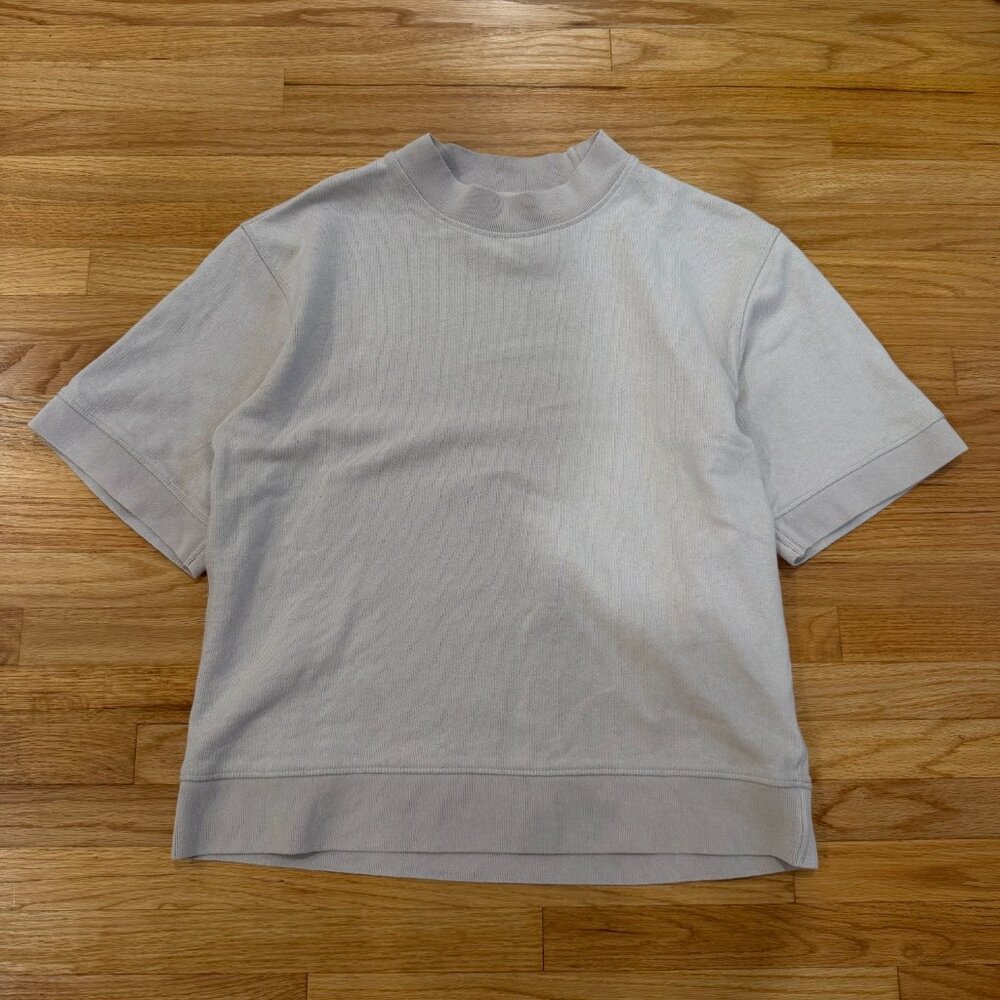 Men's Beige Short Sleeve Tee - Picture 7 of 7